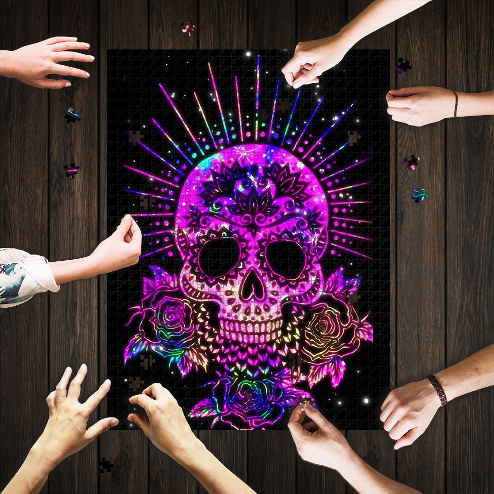 村上隆 パズル SKULLS u0026 FLOWERS CASTLE WALL-