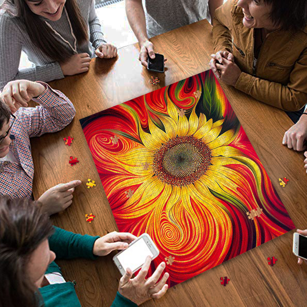 Sunflower Jigsaw Puzzle – HomeWix