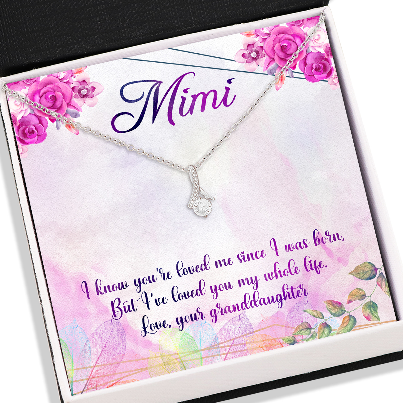 Custom To My Wife Necklace, Christmas Gifts For Women, Birthday Gift For  Wife
