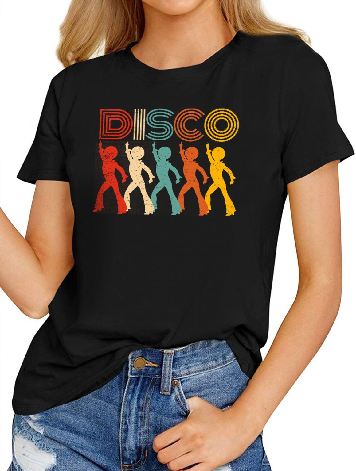 disco style shirt