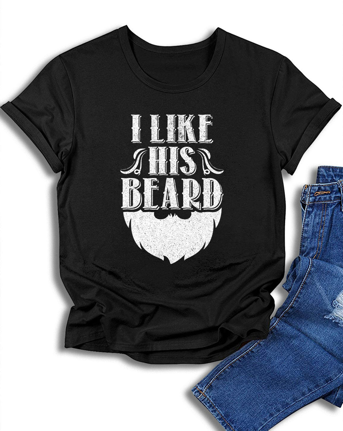 i like his beard i like her butt shirts