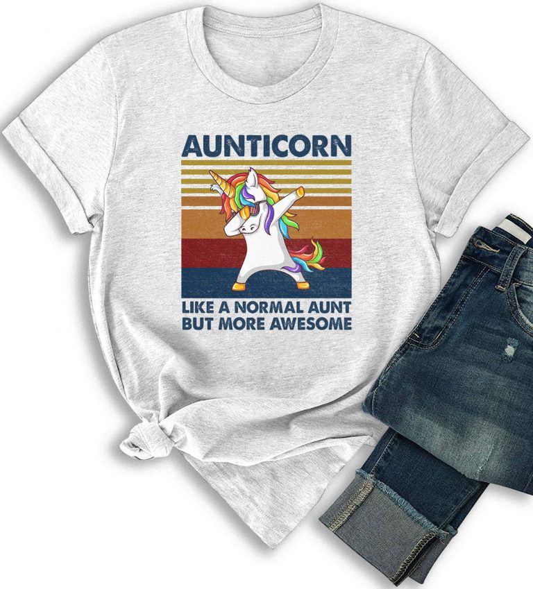 aunticorn tshirt