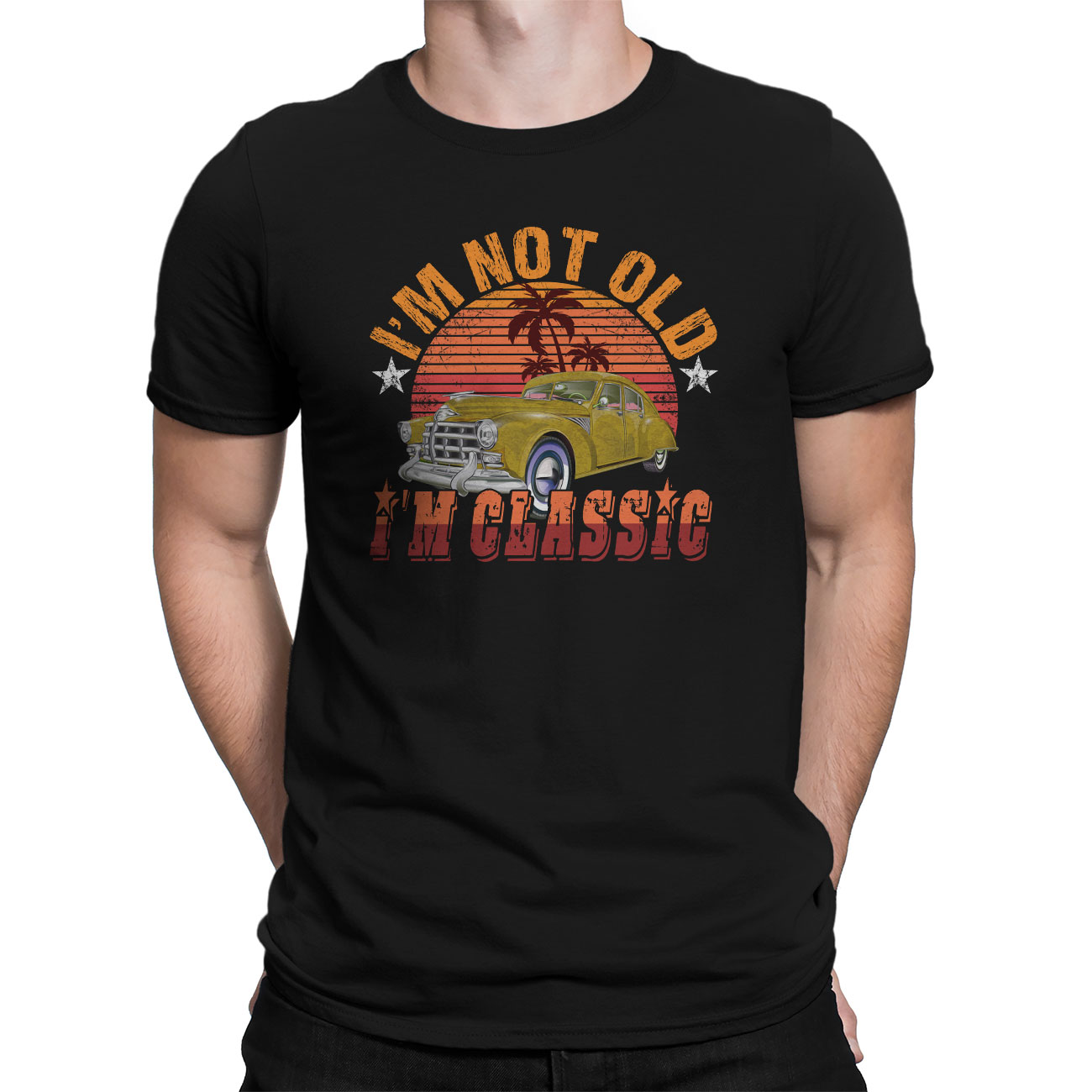 Short Sleeve T-Shirts for Men Shirts Classic Vintage Tee Shirts