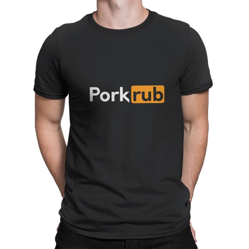 Men’s Fashion T-Shirts – Pork Rub T-Shirt Funny BBQ Shirt Barbecue ...