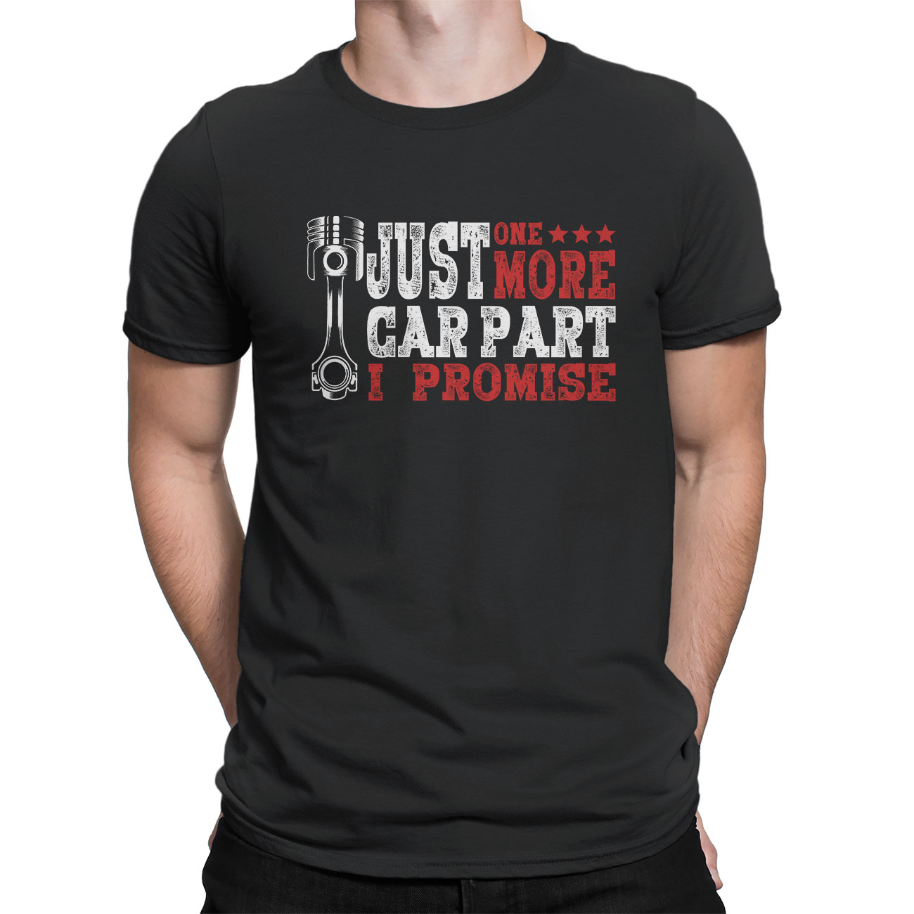 Men’s Graphic T-Shirts – Just One More Car Part I Promise Car ...