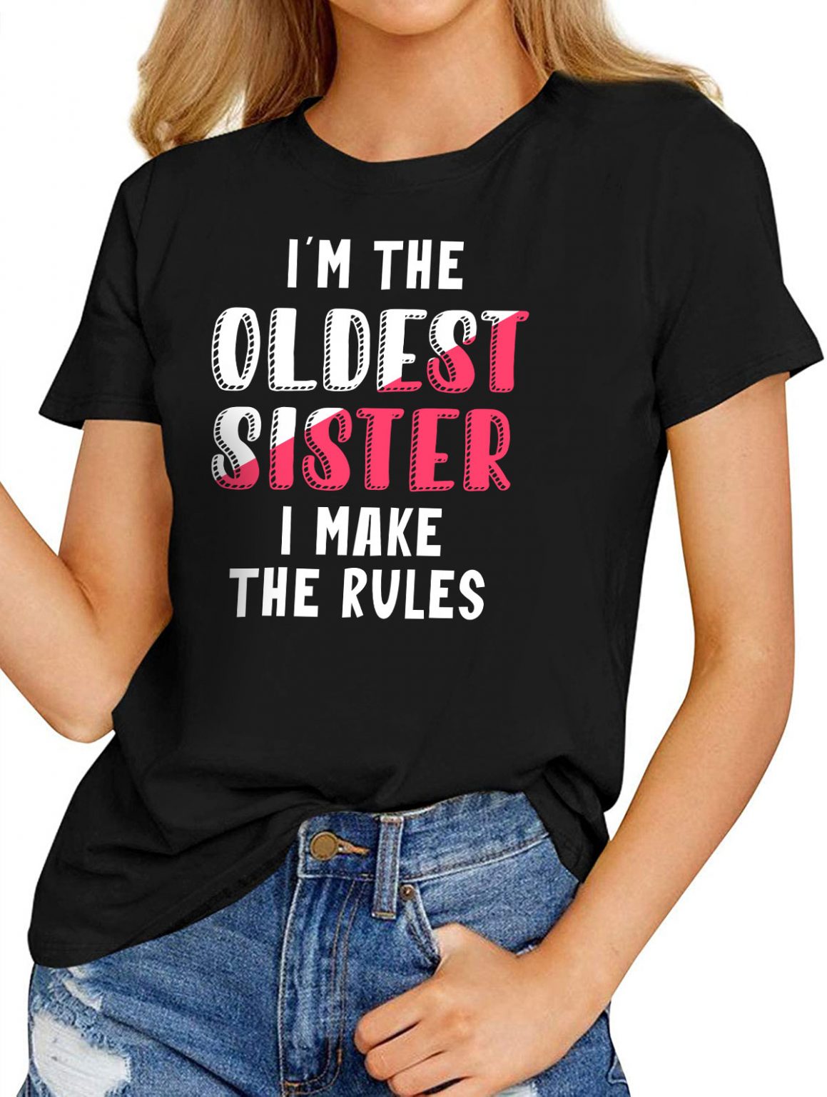 sister printed t shirts