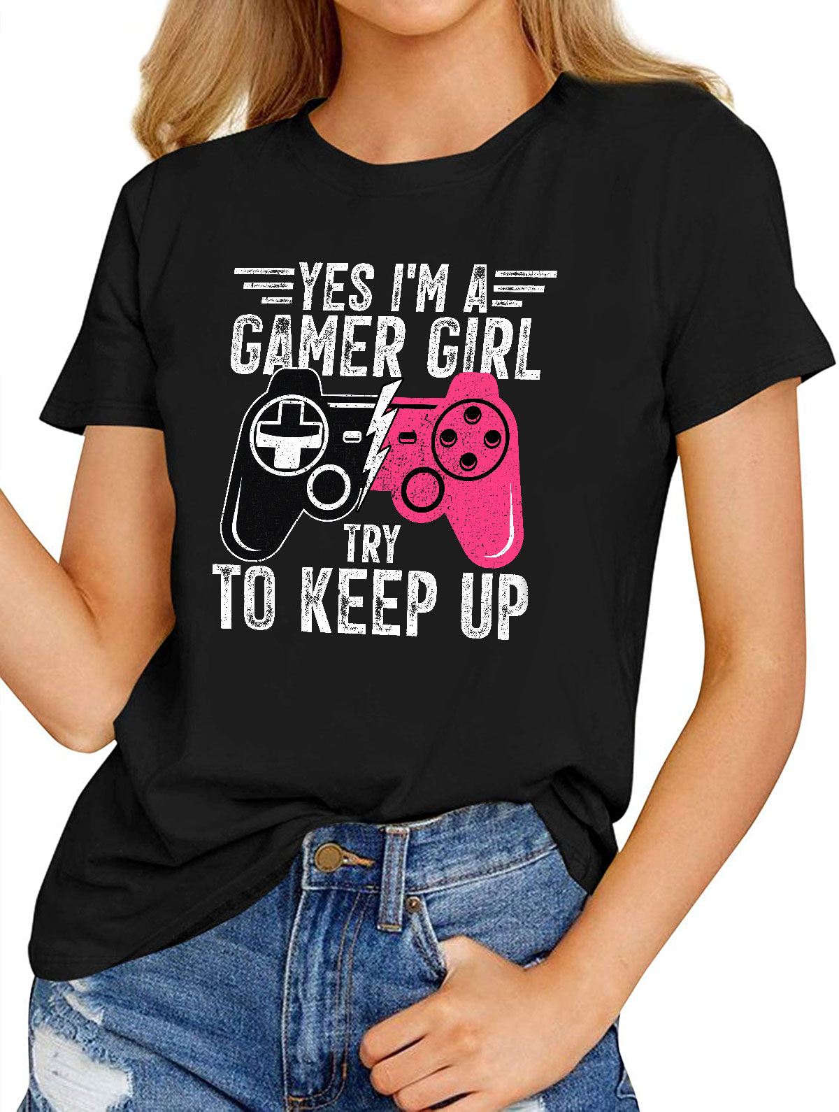 Vintage Let Me Solo Her Classic T-Shirt Funny Game Memes Trend Gamer Gift  Tee Tops 100% Cotton Summer Casual Unisex T Shirts - AliExpress