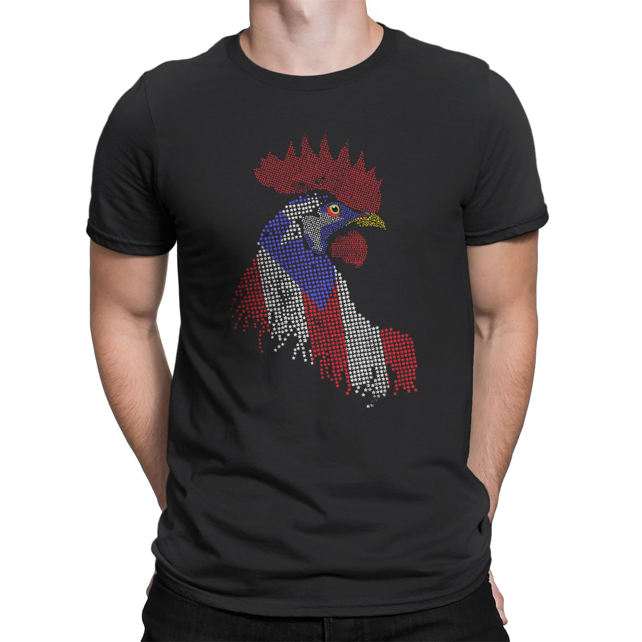Graphics T-Shirts – Puerto Rican Rooster Gallo Bandera Puerto Rico ...