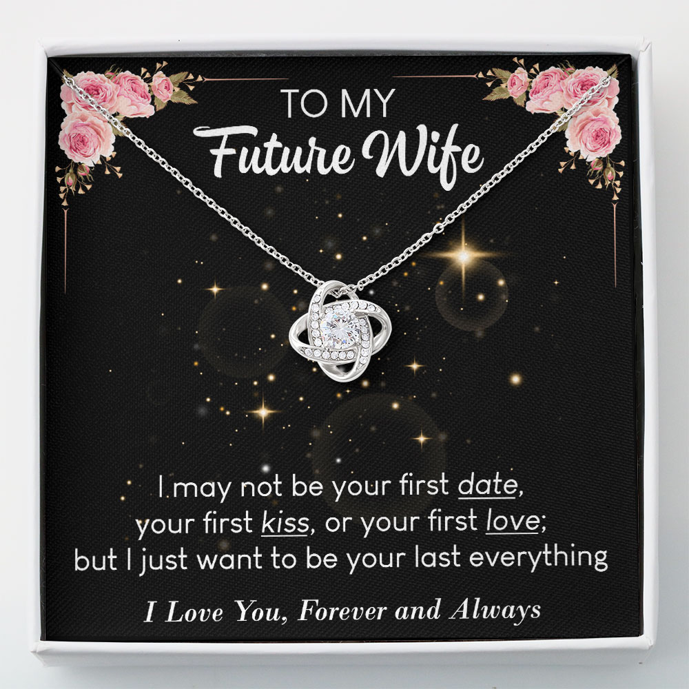 GIFT FOR FIANCEE 'Be Your Everything' Heart Necklace- Anniversary -  WonderSpark