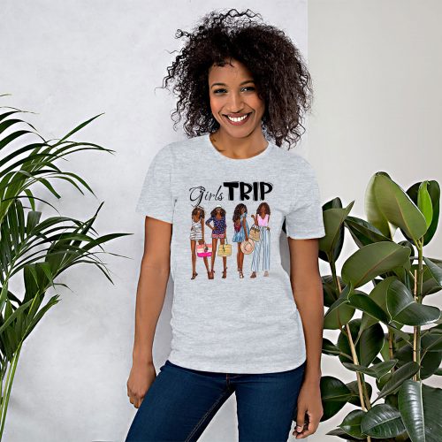 Women’s Fashion T-Shirts – Girls Trip Black Women Queen Melanin African ...