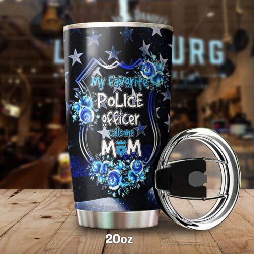 Personalized To My Mom From Son Stainless Steel Tumbler Cup Wolf