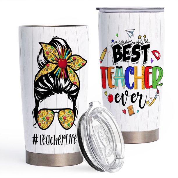 Teacher Life Tumbler Funny Tumblers Best Teacher Gifts - Upfamilie Gifts  Store